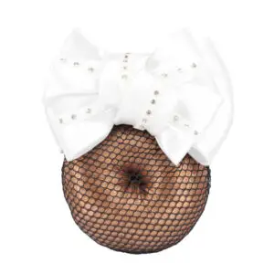 Horka Haarstrik Met Klem Strass Wit