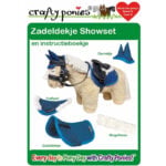 Instructieboekje Crafty Ponies Showset Zadeldek Blauw