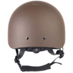 Achterzijde cap Harry's Horse Pro F2 Matt Crystal Bruin/Goud