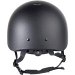 Achterzijde cap Harry's Horse Pro F2 Matt Crystal Zwart/Zwart
