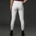 Achterzijde wedstrijdbroek PresTeq wit