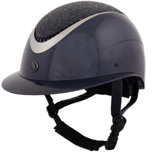 BR Rijhelm Theta Plus Glamourous Glossy Navy/Gunmetal