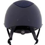 BR Rijhelm Theta Plus Painted Glitter Navy/Rosegoud achterzijde