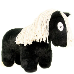 Crafty Ponies Paardenknuffel Zwart/Wit