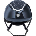 EQX Kylo Crystal vooraanzicht Navy Gloss/Zilver