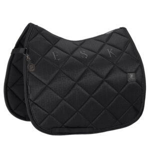 Eskadron Zadeldek Glossy Bit Platinum Zwart dressuur