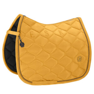 Eskadron Zadeldek HighGloss Pearls Platinum Golden Yellow dressuur