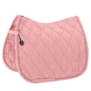 Eskadron Zadeldek Velours Crystal Platinum Soft Rouge