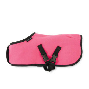 Fleecedeken Crafty Ponies Roze