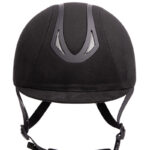 Voorzijde Veiligheidscap Harry's Horse Pro F2 Micro Suede zwart