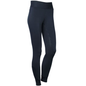 Harry's Horse winter equitights dames navy voorzijde