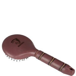 Horka Staart En Manenborstel Diamant Deep Rubt met Rosegoud