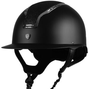 Horka Veiligheidshelm Gaudi Mat Zwart/Zilver zijaanzicht