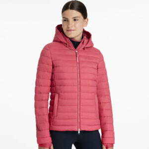 LeMieux Puffer Jas Ruby Kids Cranberry