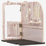 LeMieux Toy Pony Stal Set Hout open