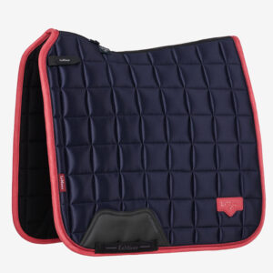 LeMieux Zadeldek Loire Navy/Cranberry Dressuur