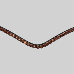 Montar Fair frontriem Crystal Rosegoud