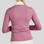 Achterzijde Montar Wedstrijdshirt MoCha Geranie