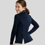 Back of Montar competition jacket MoCha Kids Navy