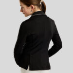 Achterkant Montar wedstrijdjas MoCha Kids Zwart