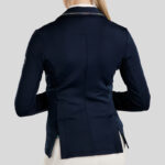 Achterzijde Montar wedstrijdjas MoCha Navy