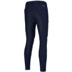 Achterzijde Pikeur rijbroek Navaro Full Grip Heren Nachtblauw