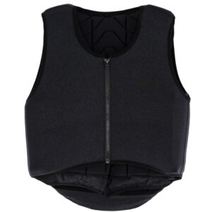 QHP Bodyprotector Cover Glitter zwart voorzijde