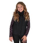 Bodywarmer QHP Rayah Junior Zwart
