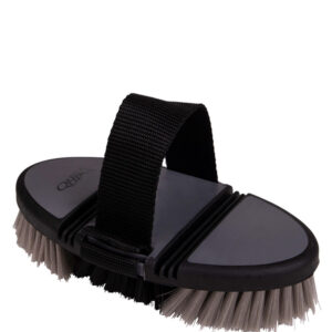 QHP Zachte Borstel Flexible Grijs/Zwart