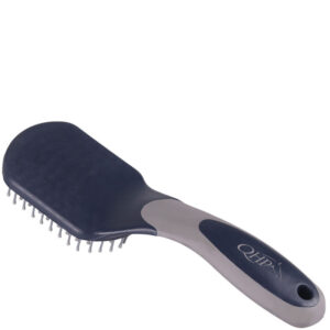 QHP staart en manenborstel navy grijs