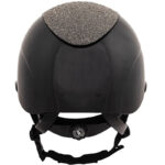 Rijhelm BR Theta Plus Glamourous Glossy Zwart/Gunmetal achterzijde