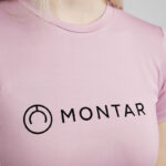 Montar logo borst Shirt Montar MoHannah Candy Pink