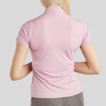 Achterzijde Shirt Montar MoPearl Pintuck Candy Pink
