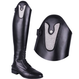 Top QHP Sasha Glitter zilver