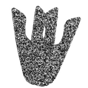 Top Suedwind Nova Fun kids zwart zilver glitter