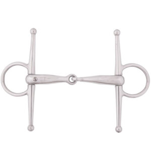 BR Enkel Gebroken Kneveltrens Massief RVS 18 mm .