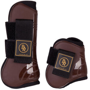 BR Beenbeschermerset Pro Tech Bruin