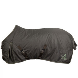 Winterdeken 150 grams BR 4-Ever Horses Dark Forest zijaanzicht