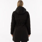 Achterzijde BR Lange Jas Fleur Meteorite