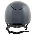 Achterzijde rijhelm BR Theta Glossy Navy/Gunmetal