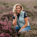 Lifestyle foto Bodywarmer EQPRO Agatha Blue Reef