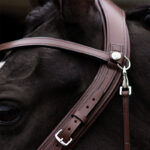 PresTec hoofdstel detail kopstuk bruin