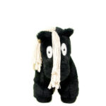 Paardenknuffel vooraanzcht Crafty Ponies Zwart/Wit veulen