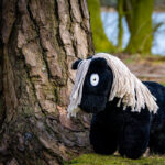 Lifestyle afbeelding Crafty Ponies veulen zwart/wit