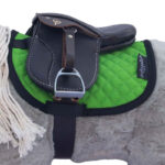Crafty Ponies lifestyle afbeelding Zadeldek Premium groen