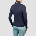 Achterkant EQPRO Trainingsvest Hyacinth Navy Blue