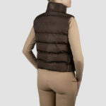 Achterzijde Horka Bodywarmer Daphne Dark Chocolate