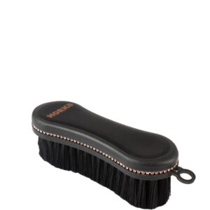 Horka Hoofdborstel Diamant Zwart/Rosegoud