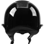 Back of Horka cap Glossy Matte Black/Silver