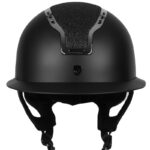 Voorzijde veiligheidscap Horka Gaudi Mat Zwart/Zilver